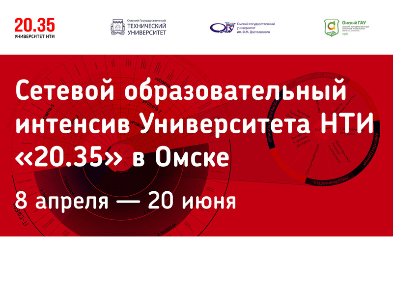 Студенты ОмГТУ смогут стать участниками сетевого образовательного интенсива Университета НТИ «20.35» Студенты ОмГТУ смогут стать участниками сетевого образовательного интенсива Университета НТИ «20.35»