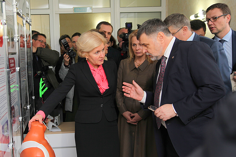 Ольга Голодец: «Вуз включен в высокотехнологичное производство, которое нам остро необходимо» Ольга Голодец: «Вуз включен в высокотехнологичное производство, которое нам остро необходимо»