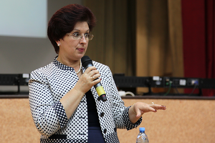 Депутат Ирина Мануйлова встретилась со студентами и сотрудниками ОмГТУ Депутат Ирина Мануйлова встретилась со студентами и сотрудниками ОмГТУ