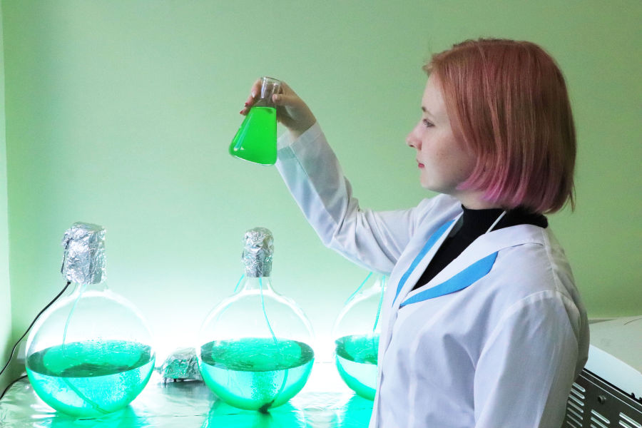 В ОмГТУ разрабатывают технологию «продукта нового поколения» на основе возобновляемого биообъекта Limnaspira fuziformis» В ОмГТУ разрабатывают технологию «продукта нового поколения» на основе возобновляемого биообъекта Limnaspira fuziformis»