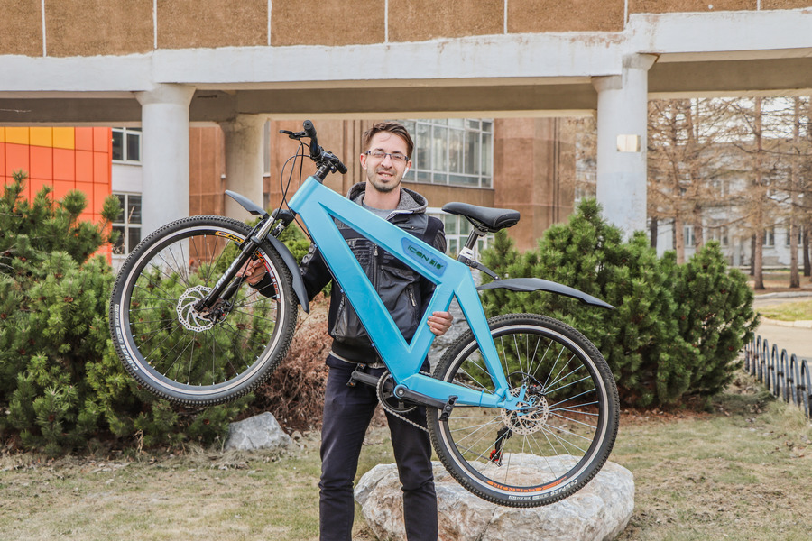 В Омске разрабатывают велосипед с рамой из переработанного пластика В Омске разрабатывают велосипед с рамой из переработанного пластика