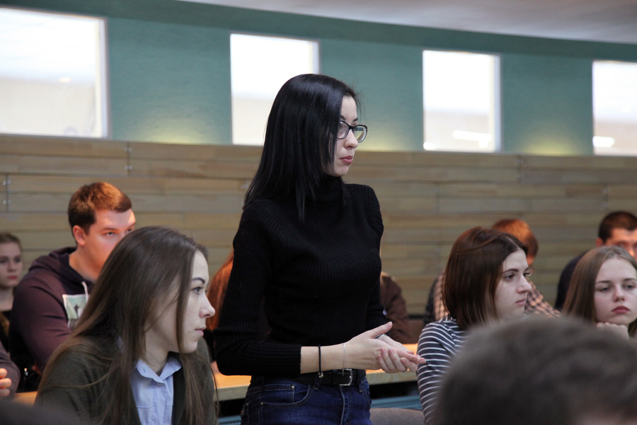 Студенты опорного университета региона встретились с Виктором Шрейдером Студенты опорного университета региона встретились с Виктором Шрейдером