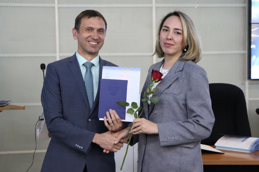 Аспиранты Омского политеха получили свои дипломы Аспиранты Омского политеха получили свои дипломы