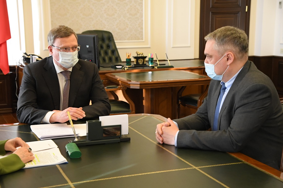 Дмитрий Маевский определил основные направления развития вуза на встрече с Губернатором Омской области Дмитрий Маевский определил основные направления развития вуза на встрече с Губернатором Омской области