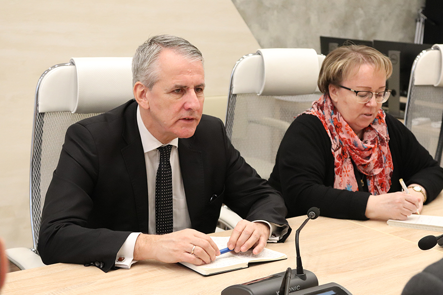 Опорный вуз Омской области посетил Генеральный консул Германии в Новосибирске Опорный вуз Омской области посетил Генеральный консул Германии в Новосибирске