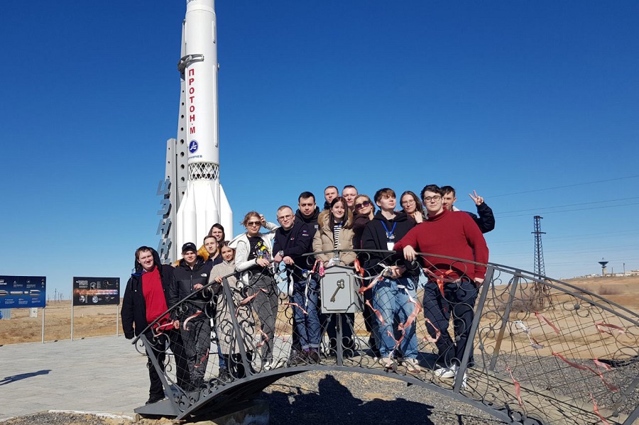 Студенты ОмГТУ приняли участие в запуске ракеты на космодроме «Байконур» Студенты ОмГТУ приняли участие в запуске ракеты на космодроме «Байконур»