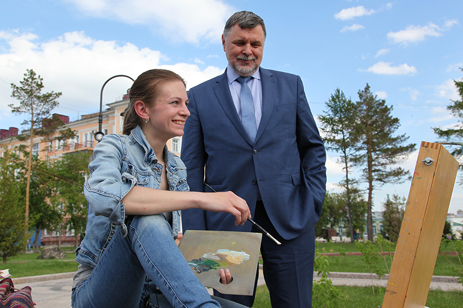 Арт-резиденция продолжает свою работу: выставки и пленэр Арт-резиденция продолжает свою работу: выставки и пленэр