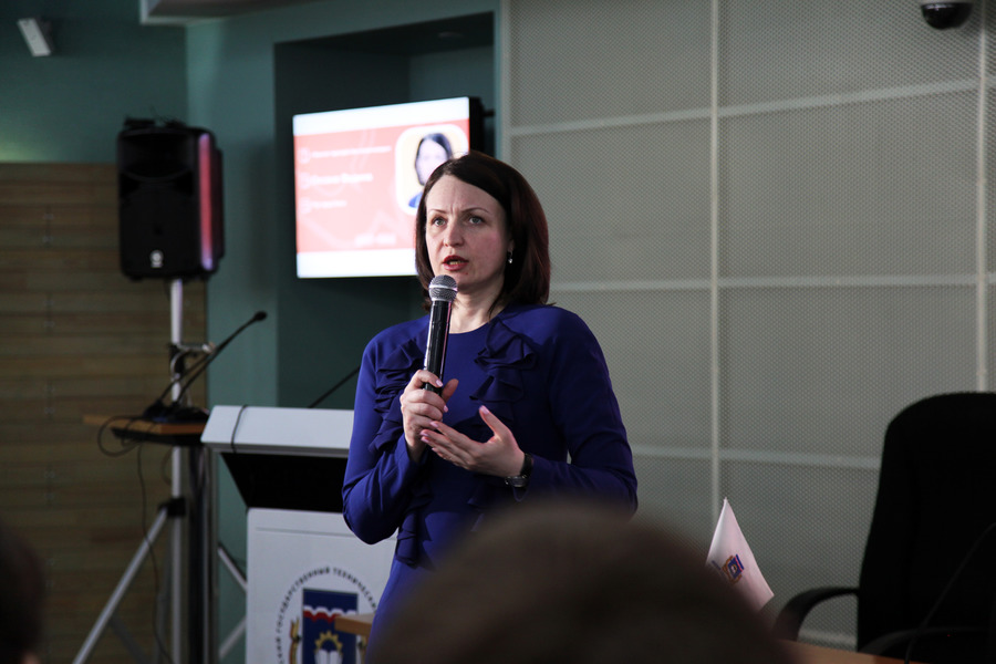 Студенты опорного вуза обсудили с Оксаной Фадиной маркетинг территорий Студенты опорного вуза обсудили с Оксаной Фадиной маркетинг территорий