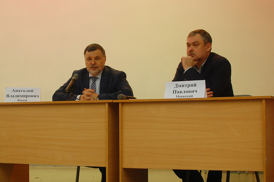 Ректор Омского государственного технического университета ответил на вопросы коллег Ректор Омского государственного технического университета ответил на вопросы коллег