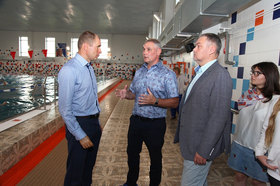 Бассейн «Политехник» успешно прошел проверку «Единой России» Бассейн «Политехник» успешно прошел проверку «Единой России»