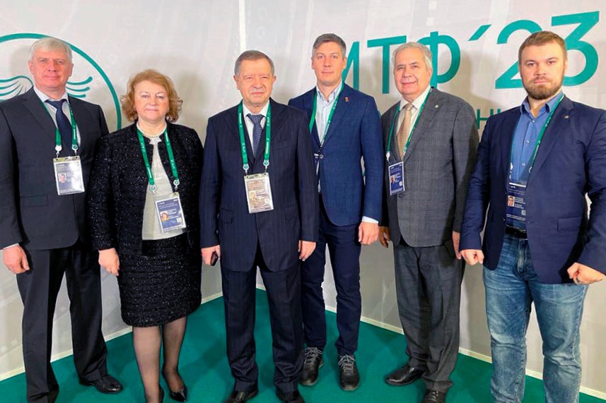 Делегация ОмГТУ приняла участие в Международном таможенном форуме – 2023 Делегация ОмГТУ приняла участие в Международном таможенном форуме – 2023